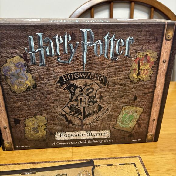 USAopoly Board Game Harry Potter Hogwarts Battle Cooperative Deck Building F4 - Picture 2 of 15